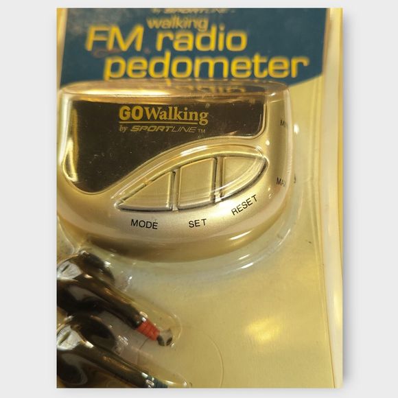 GoWalking SportLine Fm Radio Pedometer GW3398SL - Picture 5 of 8